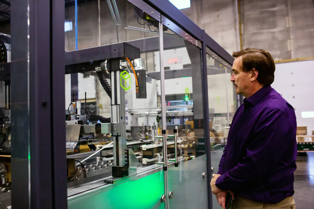 MyPillow is getting evicted from a warehouse, but Lindell says it’s not used anymore