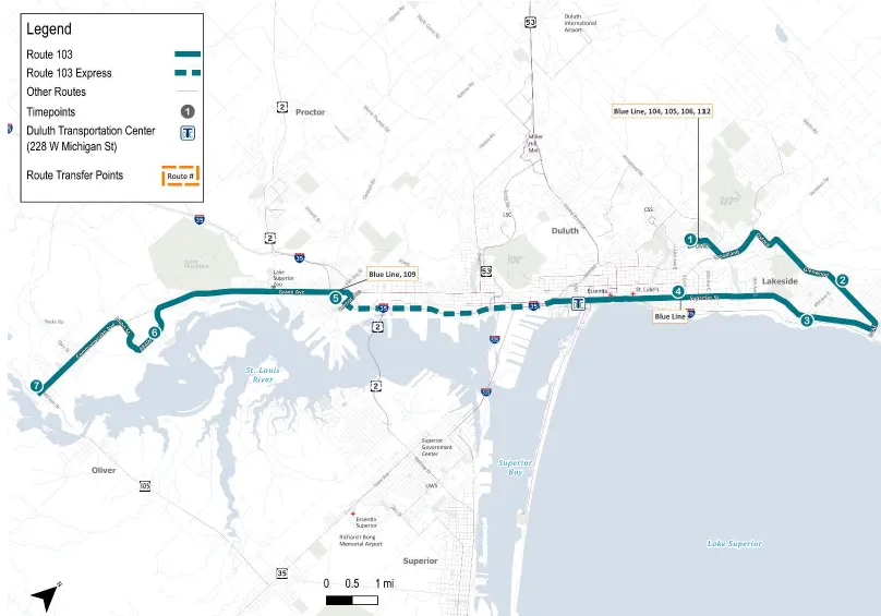 Duluth Transit Authority announces service changes