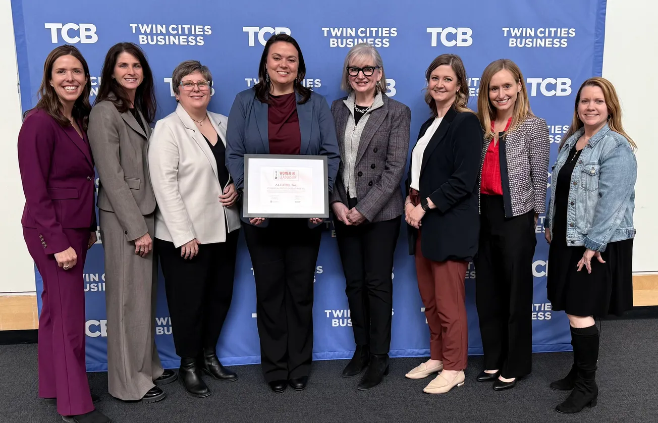 Allete recognized for commitment to women in leadership roles