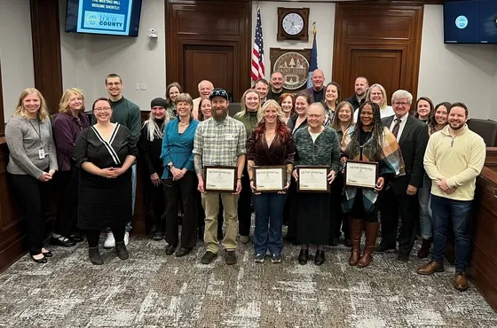 St. Louis County Board presents Public Health Achievement Awards