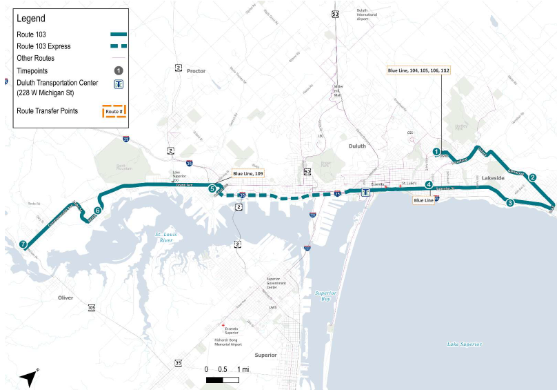 Duluth Transit Authority announces service changes