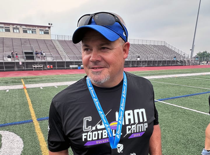 Terry Fawcett’s still living the dream — football, law, the Vikings and all the kids along the way