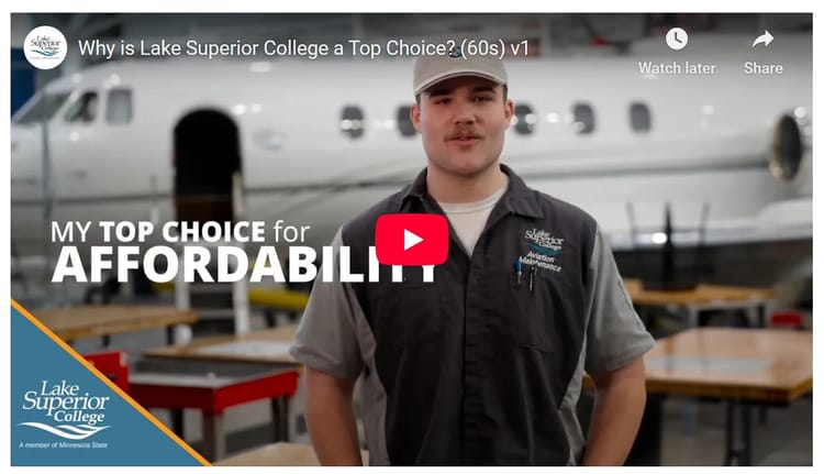 Video: Why is Lake Superior College a Top Choice?